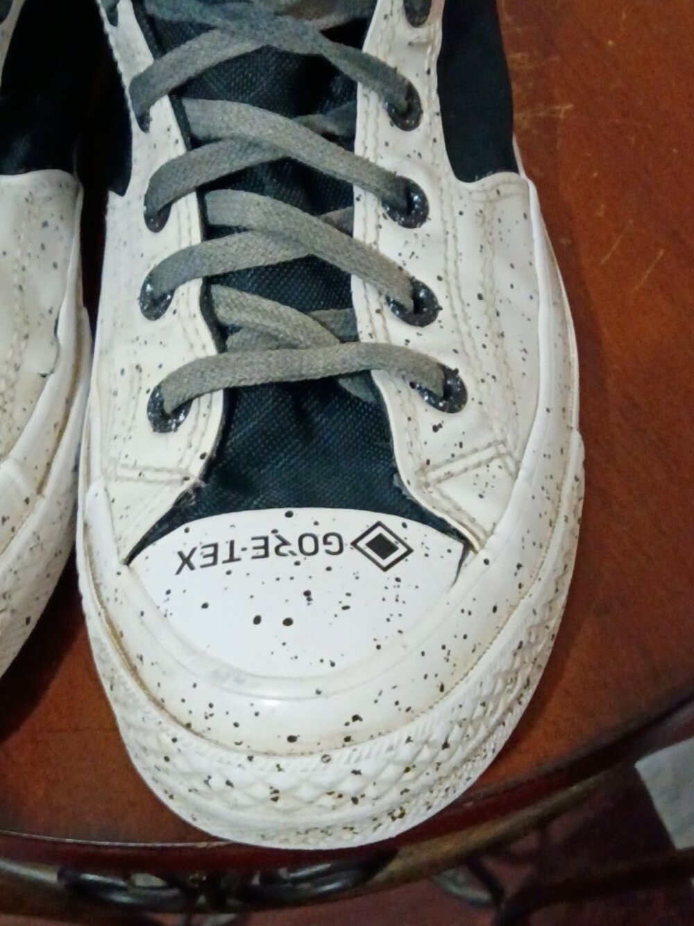 Chuck 70 Converse High GORE-TEX Black Clear Speckled 165939C Men's 9 Women's 11 - Picture 7 of 14